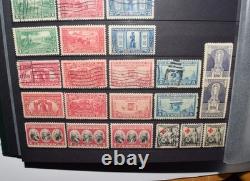 Collection extensive de timbres des États-Unis en parfait état, comprenant de nombreux classiques
