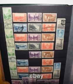 Collection extensive de timbres des États-Unis en parfait état, comprenant de nombreux classiques