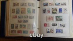 Collection importante de timbres de France Stampsweis dans un album Minkus jusqu’à 1995 et 2000 timbres