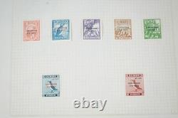 Collection mondiale British Omnibus & Upu : près de 700 timbres neufs dans un album