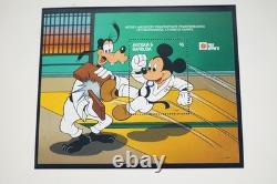 Collection mondiale Disney 1991 de 185 timbres et 70 feuilles, tous neufs dans un album