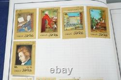 Collection mondiale N-Z de 2 275 timbres neufs et oblitérés, conservés dans un album Harris