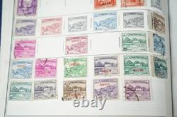 Collection mondiale N-Z de 2 275 timbres neufs et oblitérés, conservés dans un album Harris