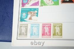 Collection mondiale N-Z de 2 275 timbres neufs et oblitérés, conservés dans un album Harris