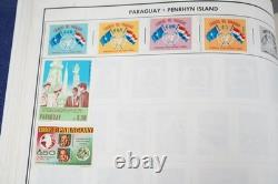 Collection mondiale N-Z de 2 275 timbres neufs et oblitérés, conservés dans un album Harris