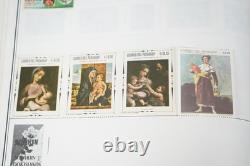 Collection mondiale N-Z de 2 275 timbres neufs et oblitérés, conservés dans un album Harris