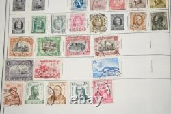 Collection mondiale d'albums d'ambassadeurs Harris de plus de 3000 timbres neufs et utilisés A-u