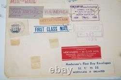 Collection mondiale de plus de 1 500 étiquettes d'enregistrement et étiquettes de courrier aérien