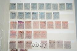 Collection mondiale de plus de 2000 timbres fiscaux dans un album, d'Italie à l'Espagne