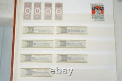 Collection mondiale de plus de 2000 timbres fiscaux dans un album, d'Italie à l'Espagne