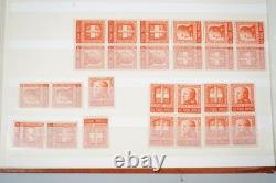 Collection mondiale de plus de 2000 timbres fiscaux dans un album, d'Italie à l'Espagne