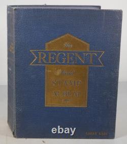 Collection mondiale de plus de 4 350 timbres neufs et oblitérés, conservés dans un album Regent