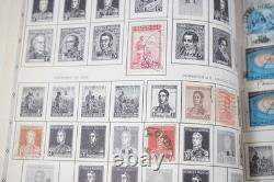 Collection mondiale de plus de 4 350 timbres neufs et oblitérés, conservés dans un album Regent