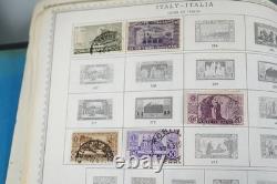 Collection mondiale de plus de 8 000 timbres des années 1870 à 1970, neufs et oblitérés, dans un album Minkus