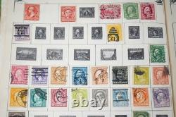 Collection mondiale de près de 2 000 timbres, principalement oblitérés, conservés dans un album