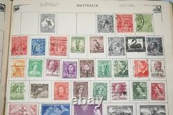 Collection mondiale de près de 2 000 timbres, principalement oblitérés, conservés dans un album