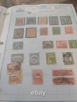 Collection mondiale de timbres. Un véritable trésor. Du XIXe siècle à nos jours. Grande valeur. Regardez.