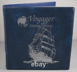 Collection mondiale de timbres V-z de plus de 2 700 exemplaires neufs et usagés stockés dans un album Mystic