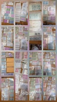 Collection mondiale de timbres classiques, blocs de plaques, neufs et fiscaux. CV 6k+