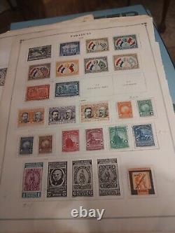 Collection mondiale de timbres d'il y a des années. Grande valeur en argent et historique. WOW