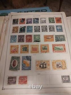 Collection mondiale de timbres d'il y a des années. Grande valeur en argent et historique. WOW