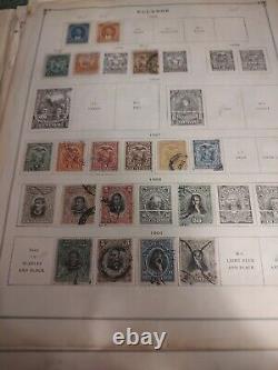 Collection mondiale de timbres d'il y a des années. Grande valeur en argent et historique. WOW