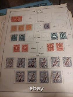 Collection mondiale de timbres d'il y a des années. Grande valeur en argent et historique. WOW