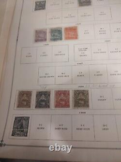 Collection mondiale de timbres d'il y a des années. Grande valeur en argent et historique. WOW