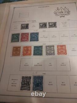 Collection mondiale de timbres d'il y a des années. Grande valeur en argent et historique. WOW