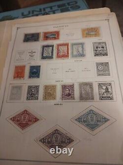 Collection mondiale de timbres d'il y a des années. Grande valeur en argent et historique. WOW