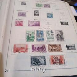 Collection mondiale de timbres dans l'album international Scott 1943 Hitler 1800s historique