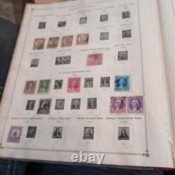 Collection mondiale de timbres dans l'album international Scott 1943 Hitler 1800s historique