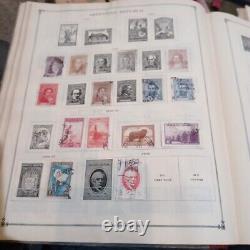 Collection mondiale de timbres dans l'album international Scott 1943 Hitler 1800s historique