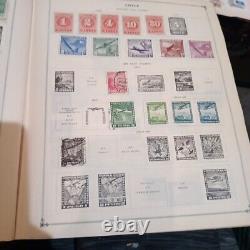 Collection mondiale de timbres dans l'album international Scott 1943 Hitler 1800s historique