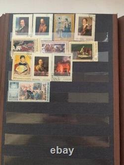 Collection mondiale de timbres lot album