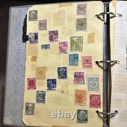Collection mondiale de timbres neufs conservés dans un album