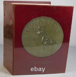 Collection mondiale des années 1880 aux années 1960 de plus de 3 200 timbres neufs et oblitérés dans un album Harris