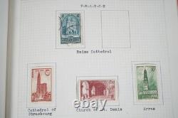 Collection mondiale des années 1920-1940, neuf et oblitéré, 400 timbres, soigneusement présentés dans un album <br/> 