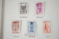 Collection mondiale des années 1920-1940, neuf et oblitéré, 400 timbres, soigneusement présentés dans un album  <br/> 