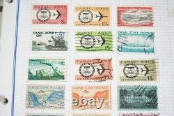 Collection mondiale des pays C de 1 700+ timbres neufs et utilisés dans un album