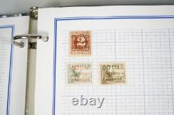 Collection mondiale des pays C de 1 700+ timbres neufs et utilisés dans un album