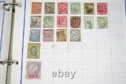 Collection mondiale des pays C de 1 700+ timbres neufs et utilisés dans un album