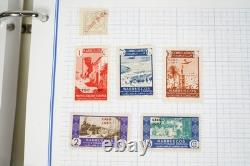 Collection mondiale des pays C de 1 700+ timbres neufs et utilisés dans un album