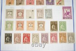 Collection mondiale des pays C de 1 700+ timbres neufs et utilisés dans un album