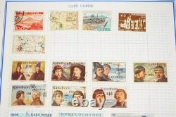 Collection mondiale des pays C de 1 700+ timbres neufs et utilisés dans un album