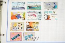 Collection mondiale des pays C de 1 700+ timbres neufs et utilisés dans un album