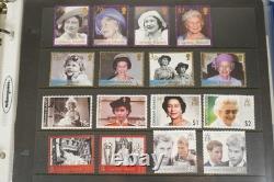 Collection mondiale des pays C de 1 700+ timbres neufs et utilisés dans un album