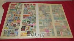 Collection mondiale en 3 albums, environ 4700 timbres