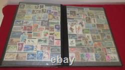 Collection mondiale en 3 albums, environ 4700 timbres