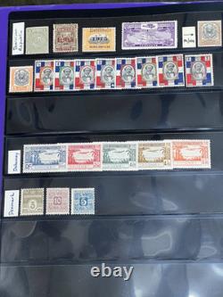 Collection mondiale fabuleuse jusqu’aux années 1940, neuve sans charnière et avec charnière, dans un classeur